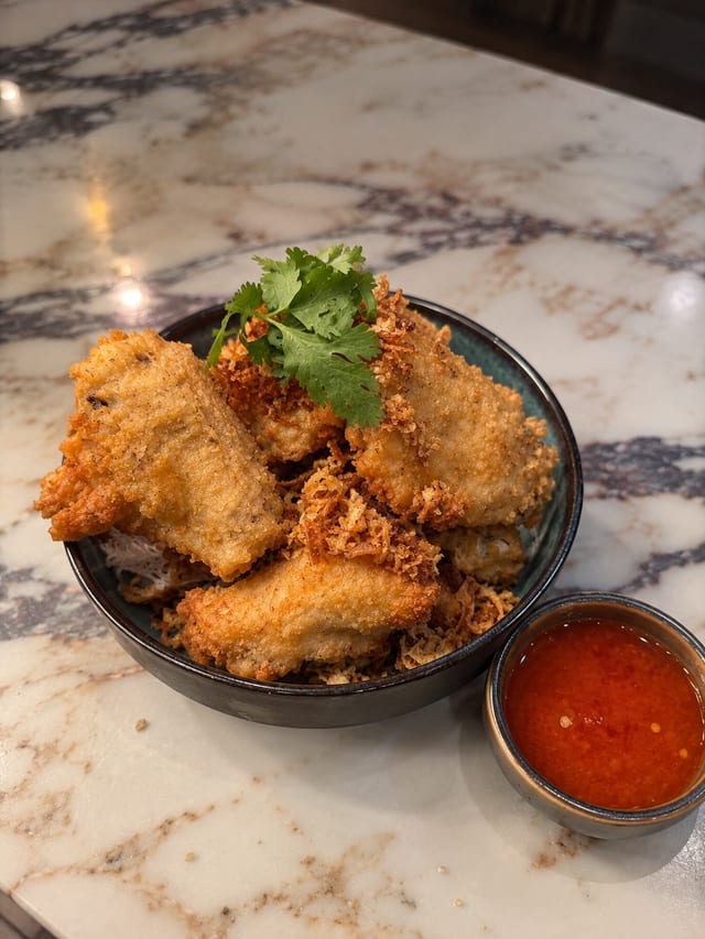 Hat Yai Fried Chicken Wings.
