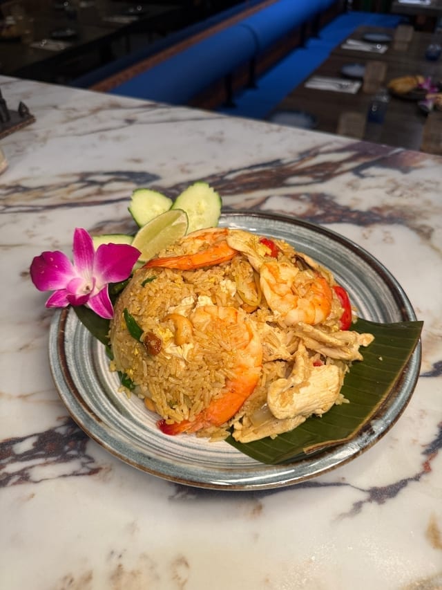 Phuket Pineapple Fried Rice.