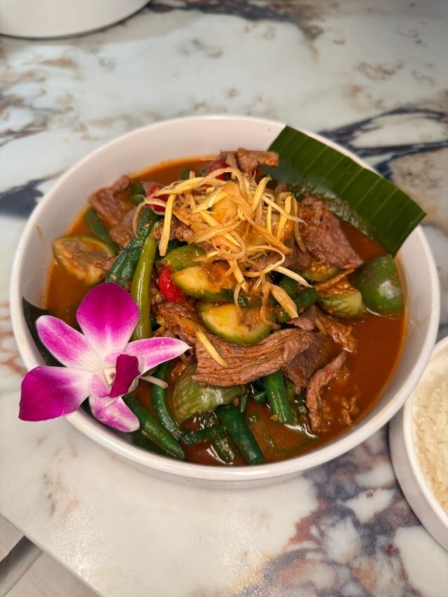 Jungle Curry Beef.
